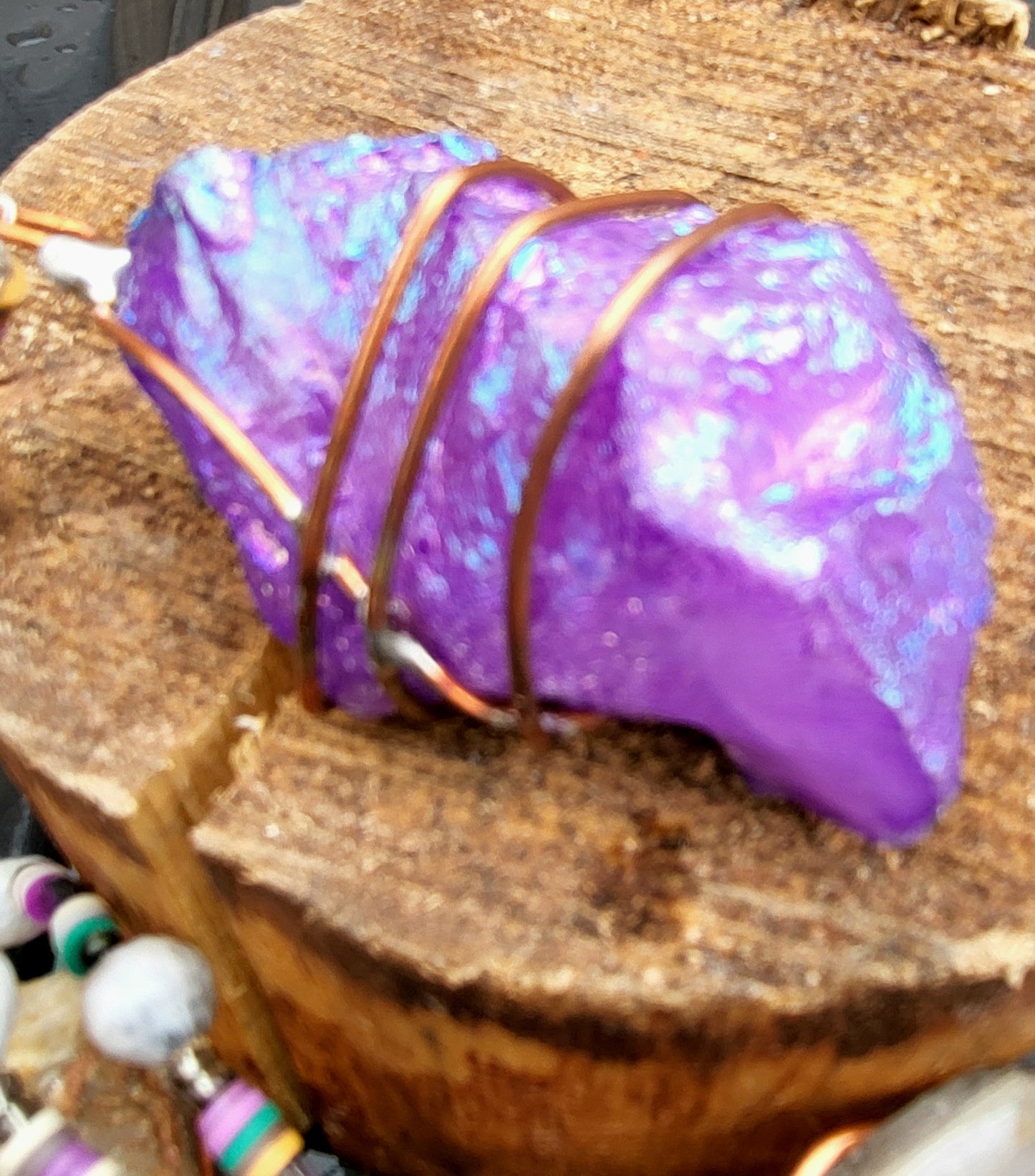 Crystal Mobiles_ Purple _ Connecting to your Spiritual Self