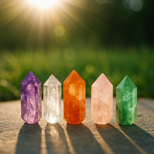 How to charge crystals in the Sunlight