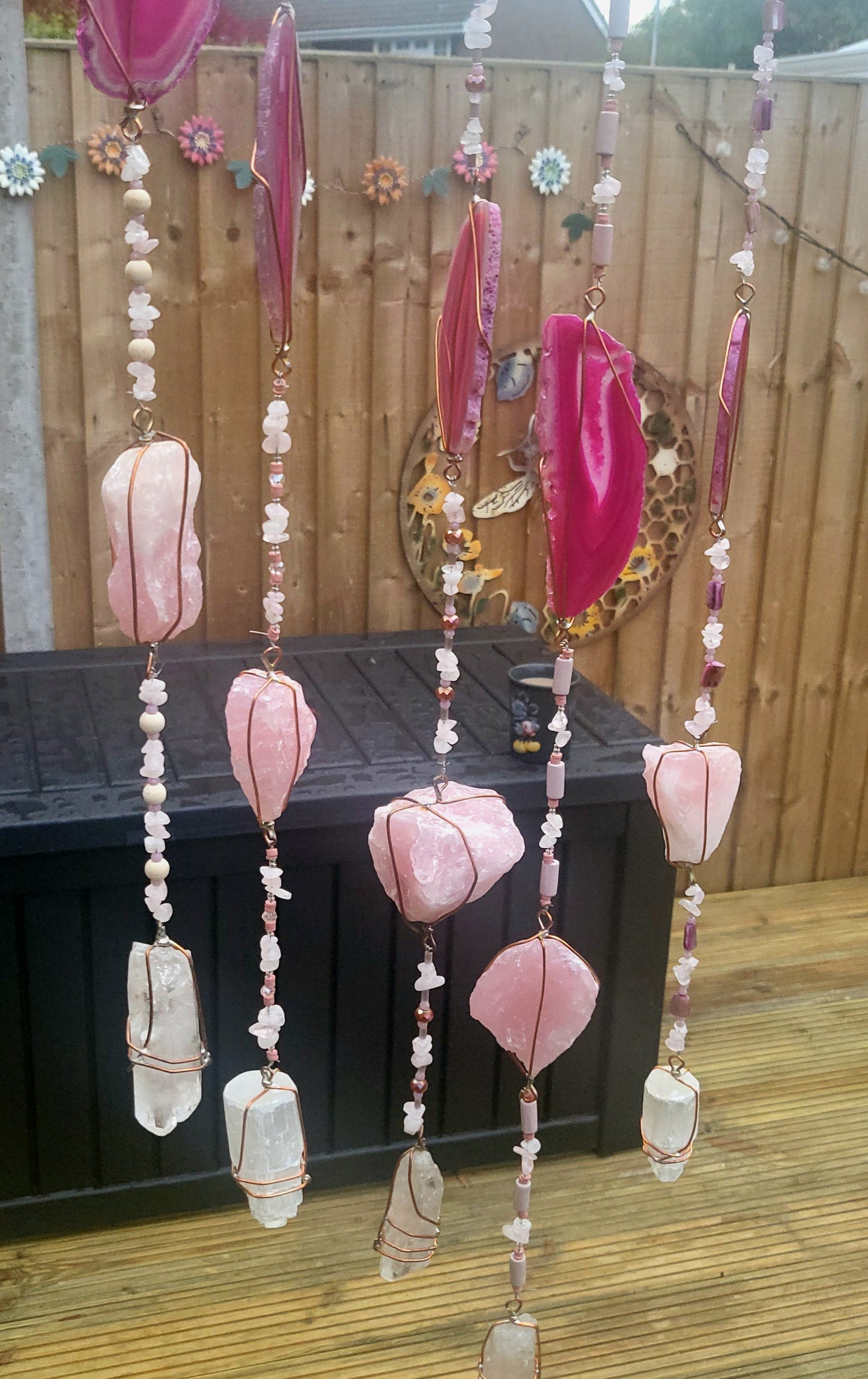 Crystal Mobiles_ Pink Emotionally Soothing & Calming, love