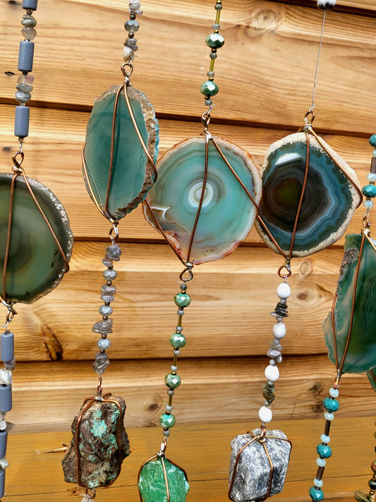 Crystal Mobiles_ Green_ Healing & Balancing Emotions