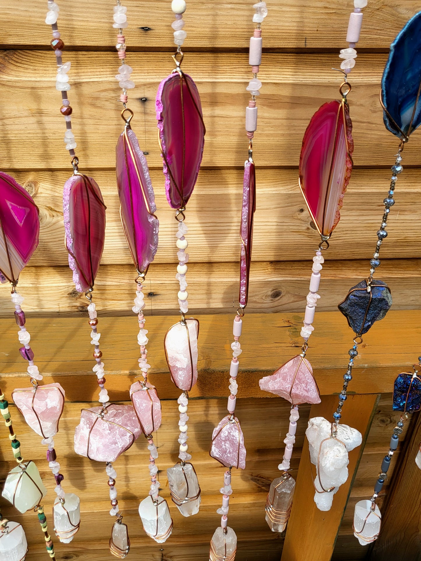 Crystal Mobiles_ Pink Emotionally Soothing & Calming, love