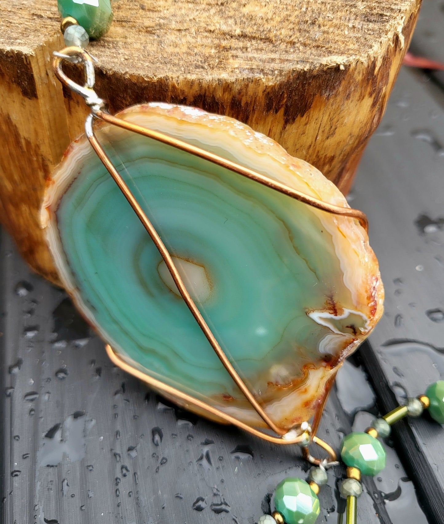 Crystal Mobiles_ Green_ Healing & Balancing Emotions