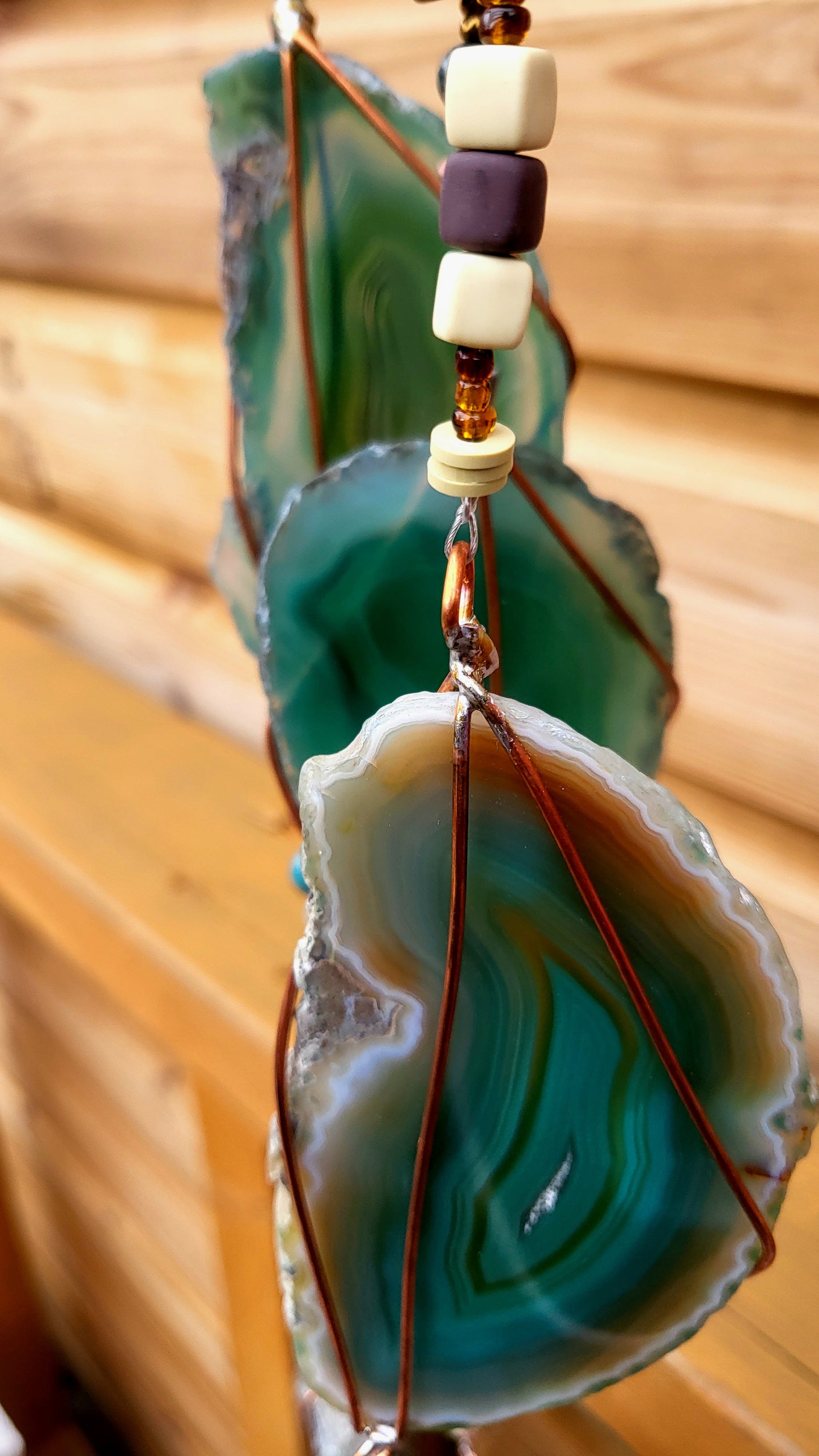 Crystal Mobiles_ Green_ Healing & Balancing Emotions